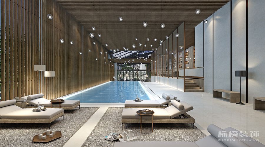 宝安会所装修，宝安区足浴店装修设计